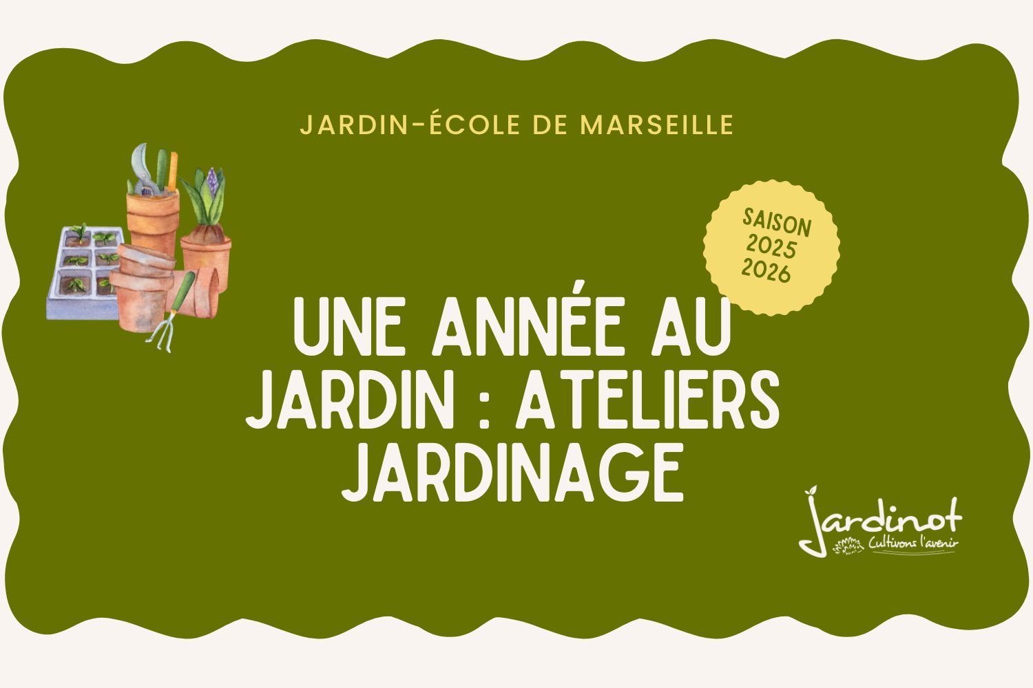 Une année au jardin