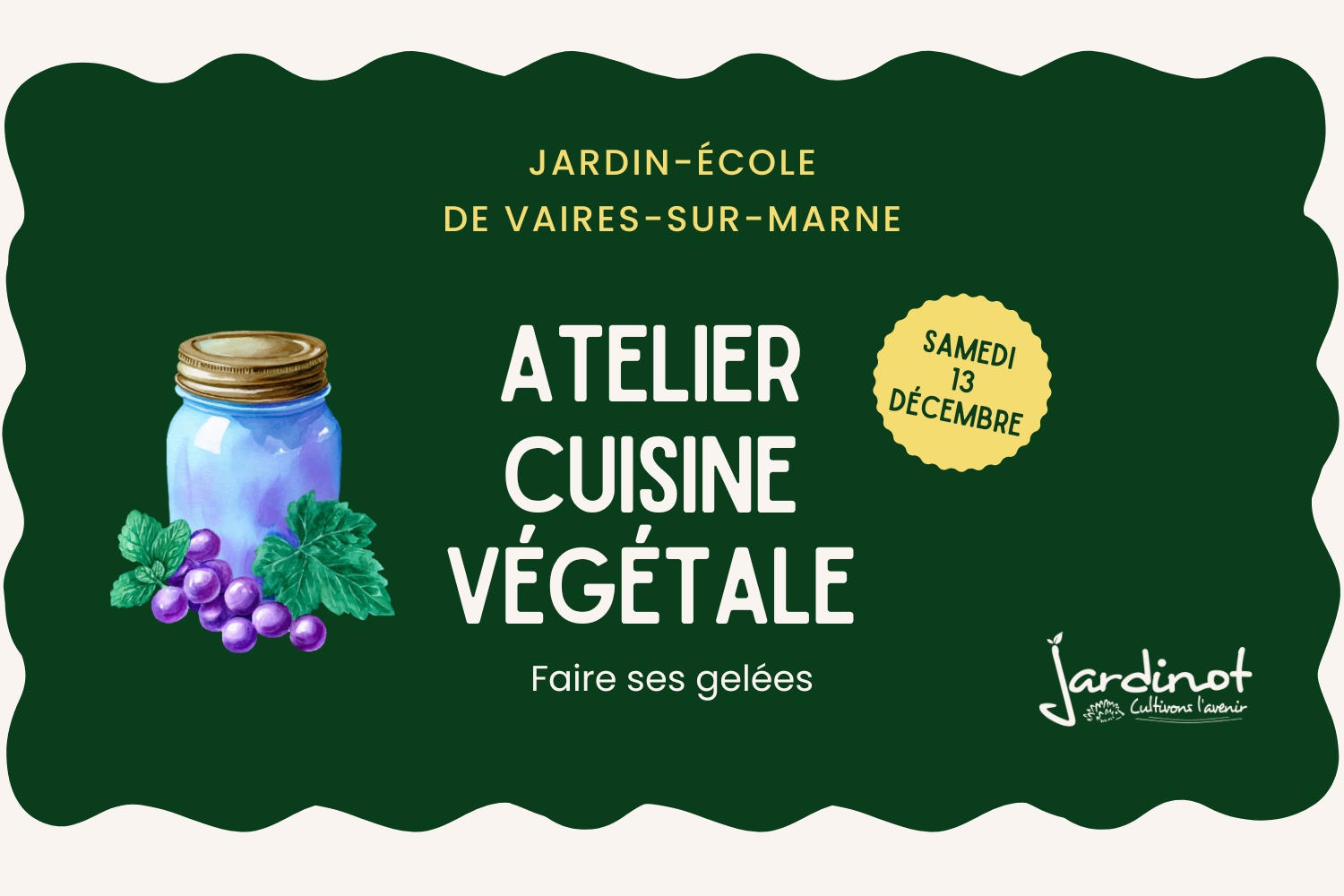 Atelier cuisine végétale