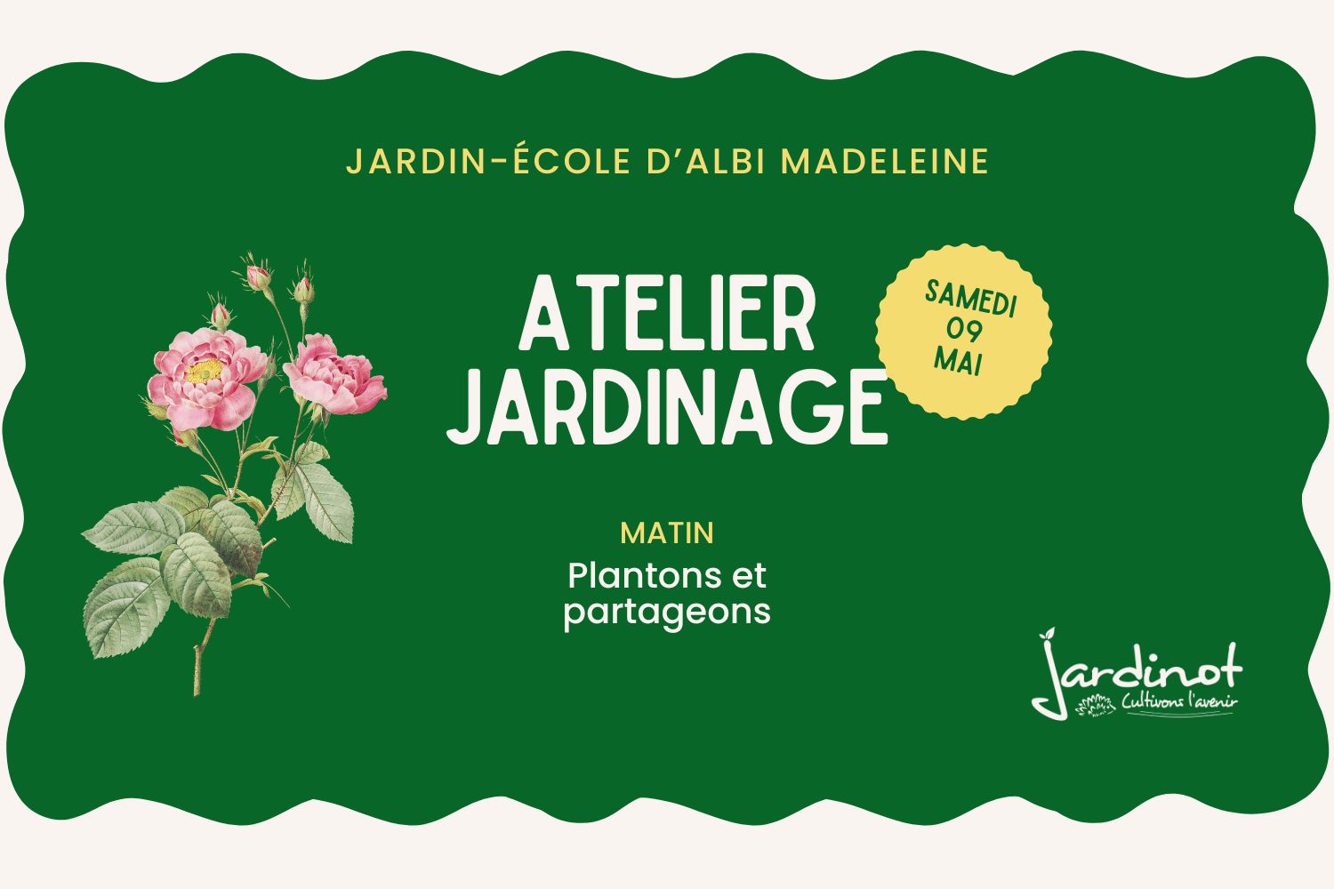 Atelier plantons et partageons à Albi