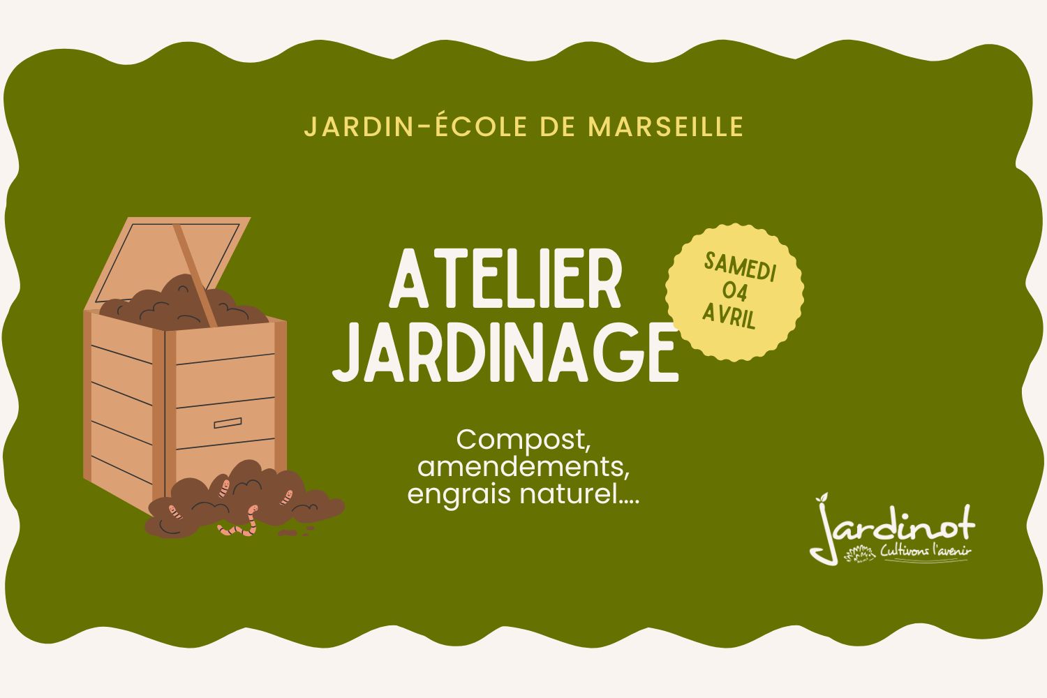 Atelier compost à Marseille