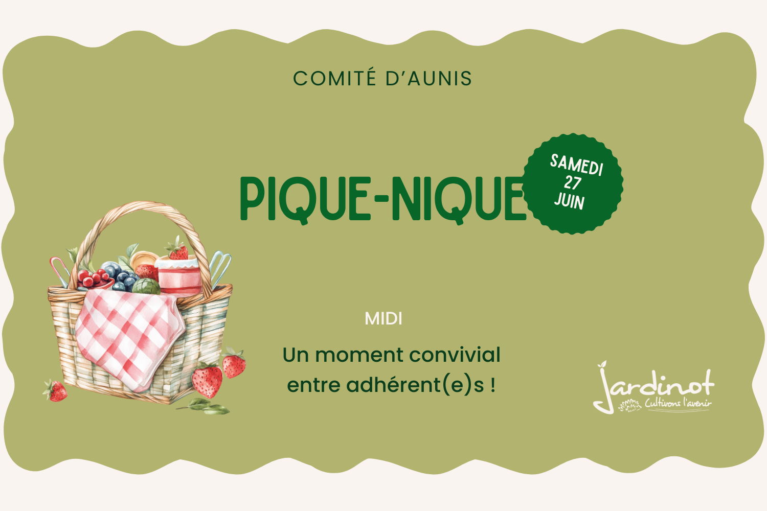 Pique-nique convivial à Rochefort