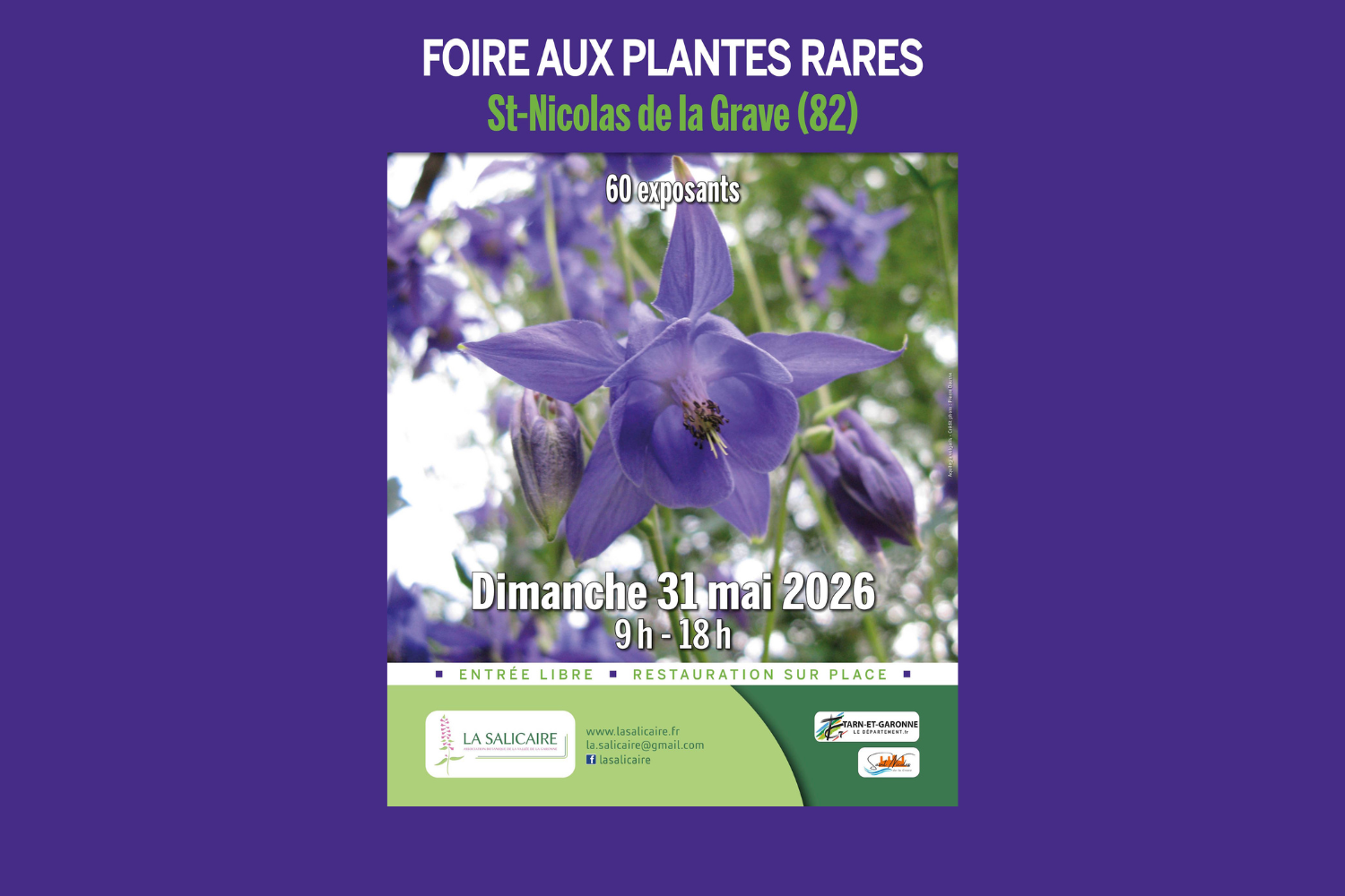 Foire aux plantes rares de La Salicaire