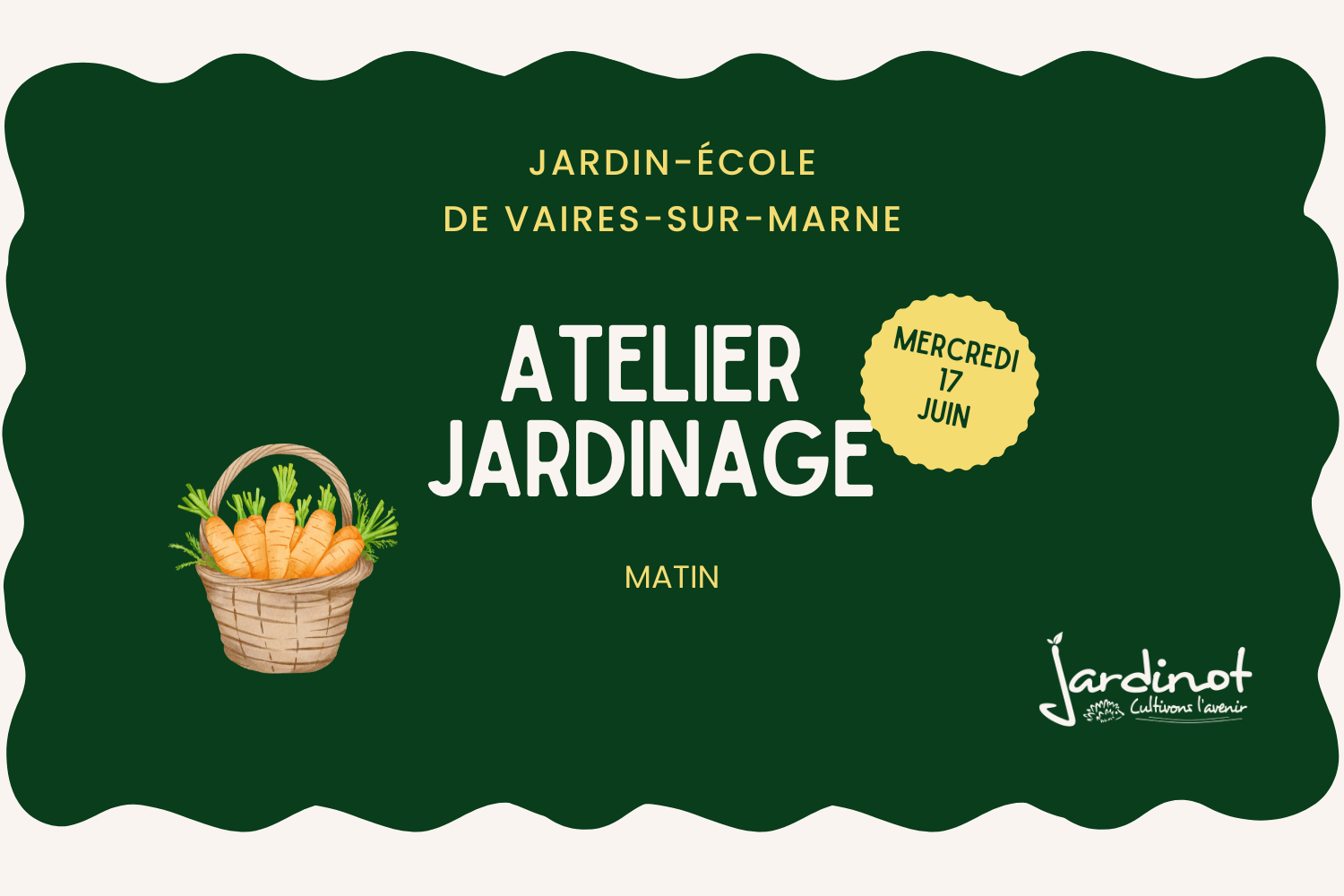 Atelier jardinage à Vaires-sur-Marne