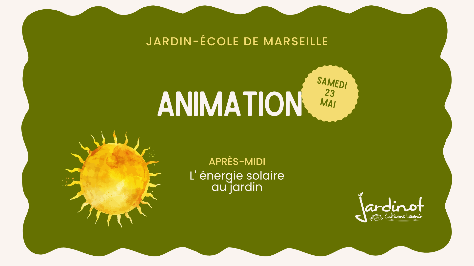L'énergie solaire au jardin à Marseille