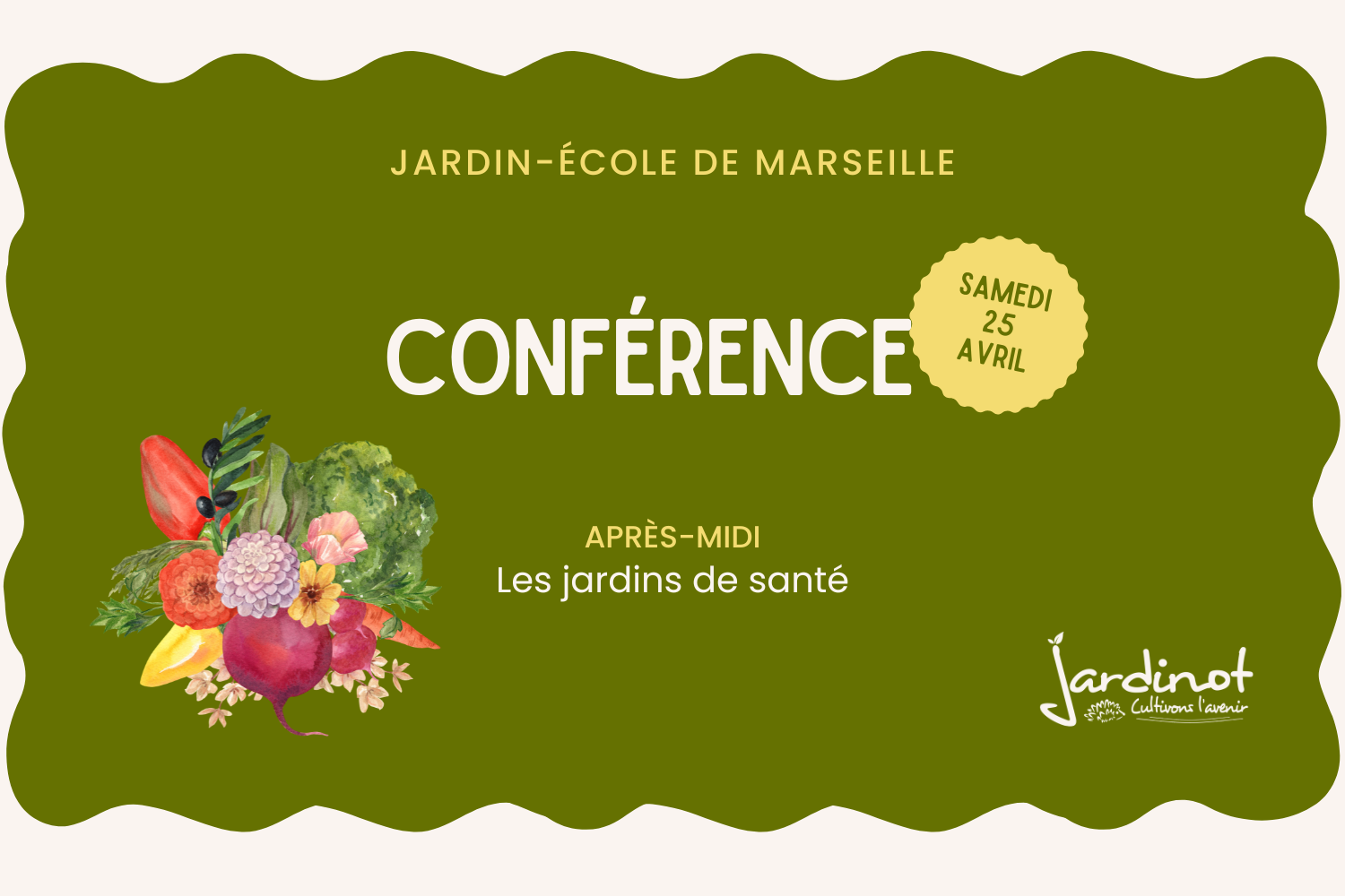 Conférence Les jardins de santé à Marseille