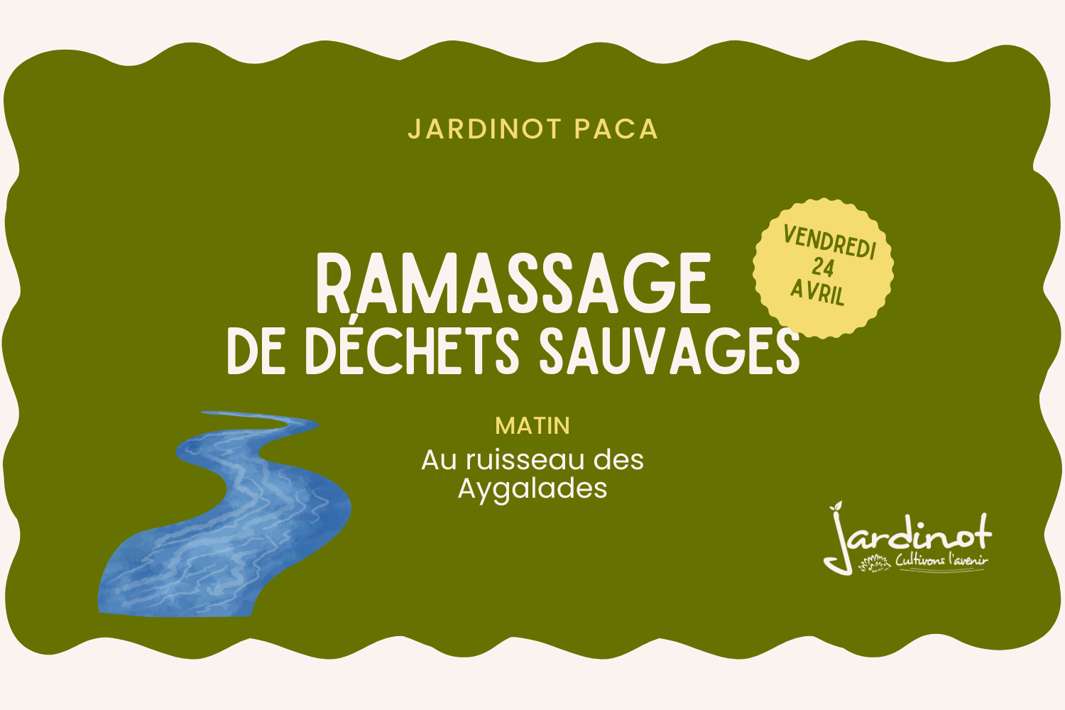 Ramassage de déchets à Marseille