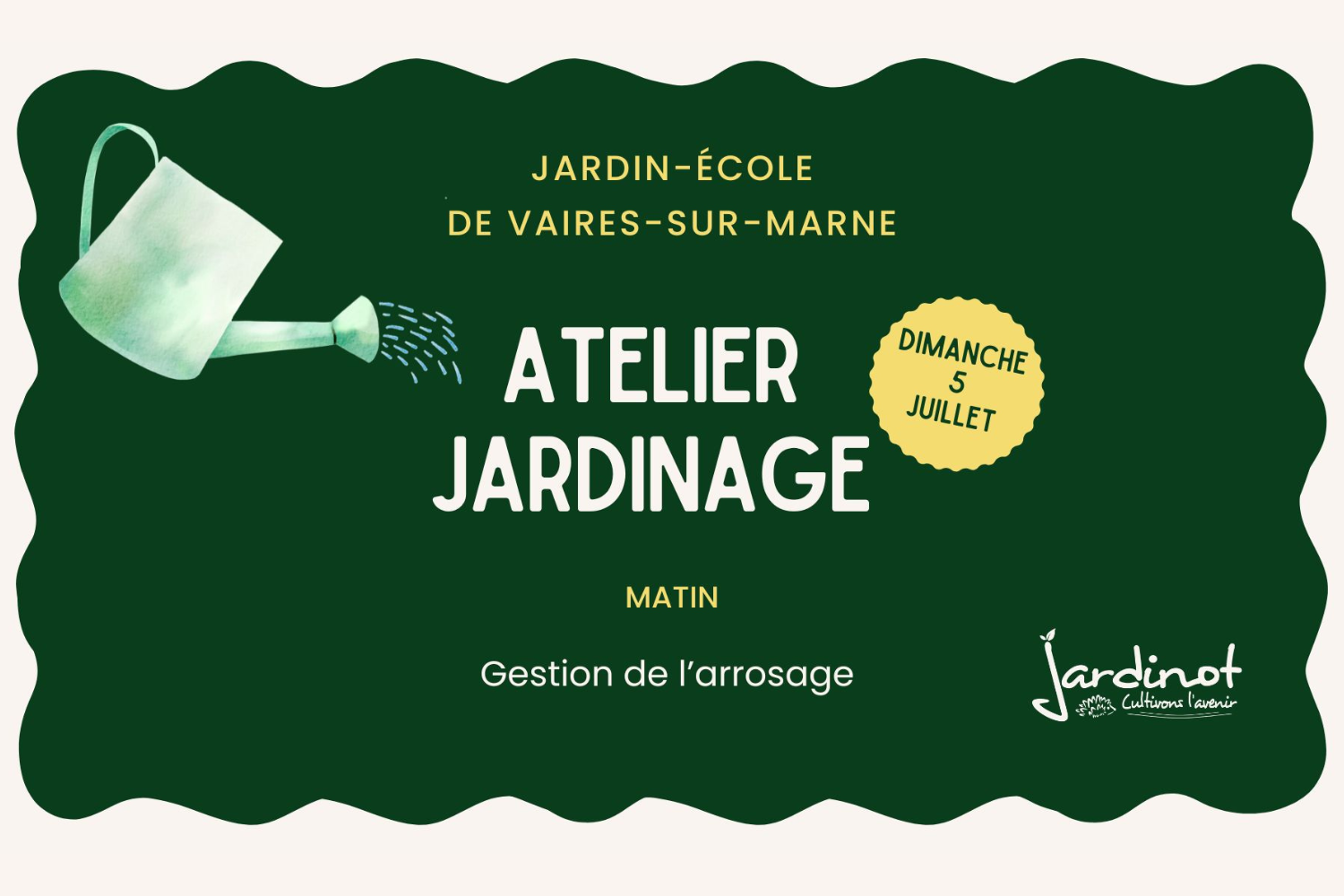 Gestion de l'eau à Vaires