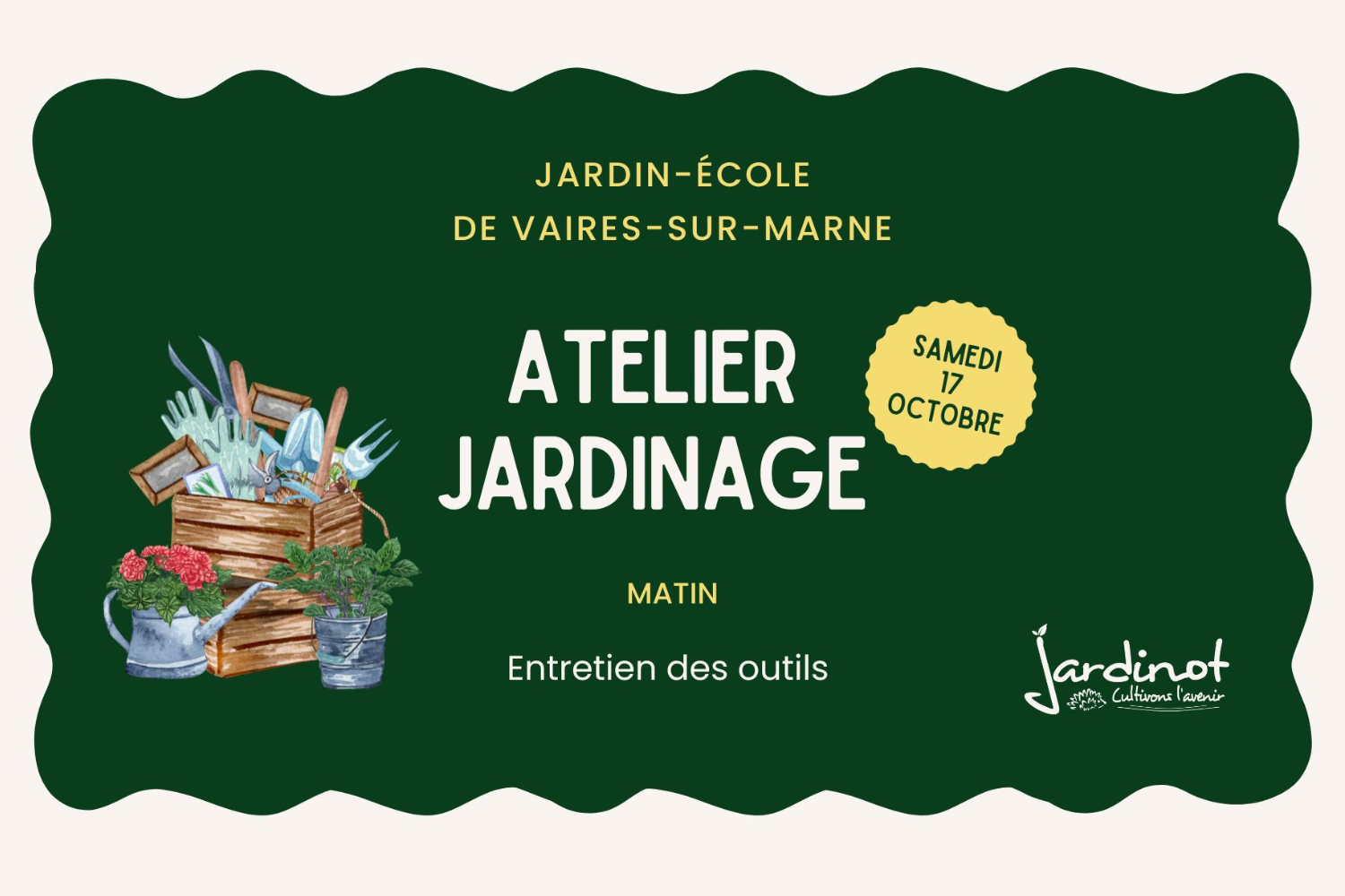 Entretien des outils à Vaires