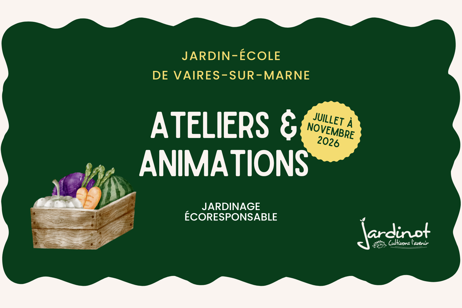 Ateliers jardinage à Vaires-sur-Marne