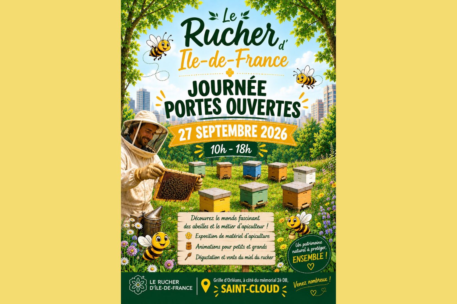 JPO rucher Saint-Cloud